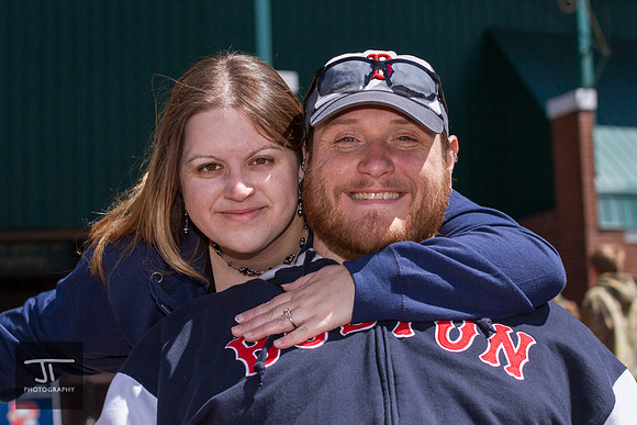 Portrait outside the stadium - Hadlock Field