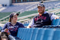 Portrait in the stands